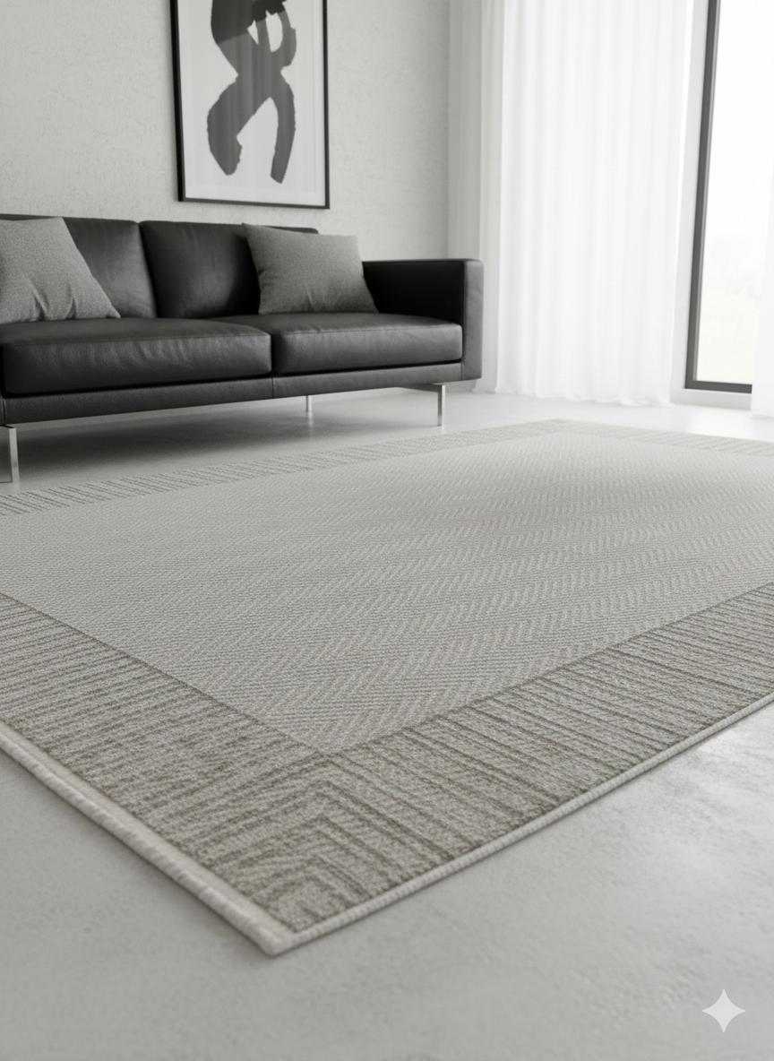 Modern Geometric Area Rug 160x230cm, Fine Contemporary Living Room Carpet