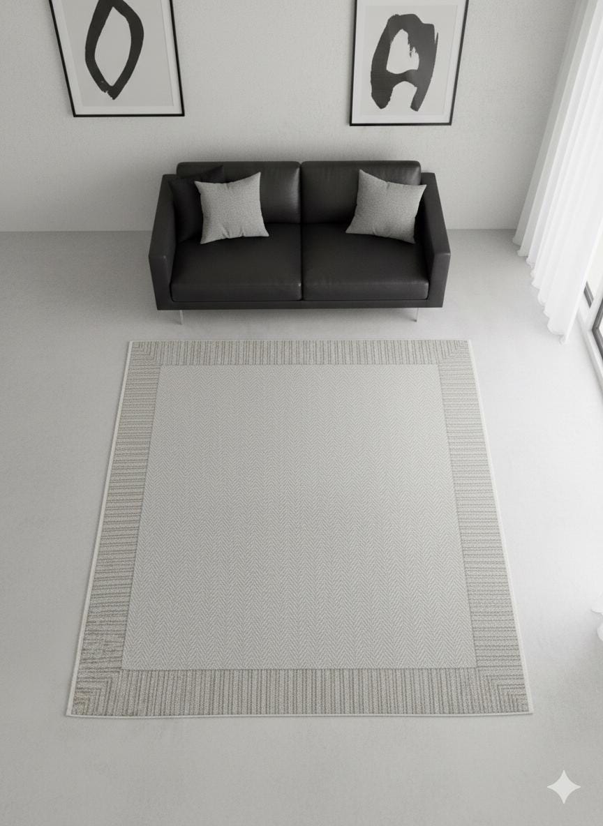 Modern Geometric Area Rug 160x230cm, Fine Contemporary Living Room Carpet
