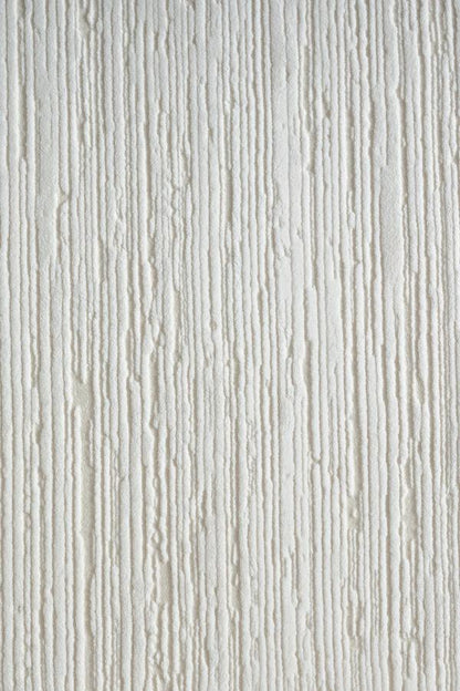Textured Cream Border Area Rug – Modern Minimalist Geometric Wool Carpet (7x10ft)