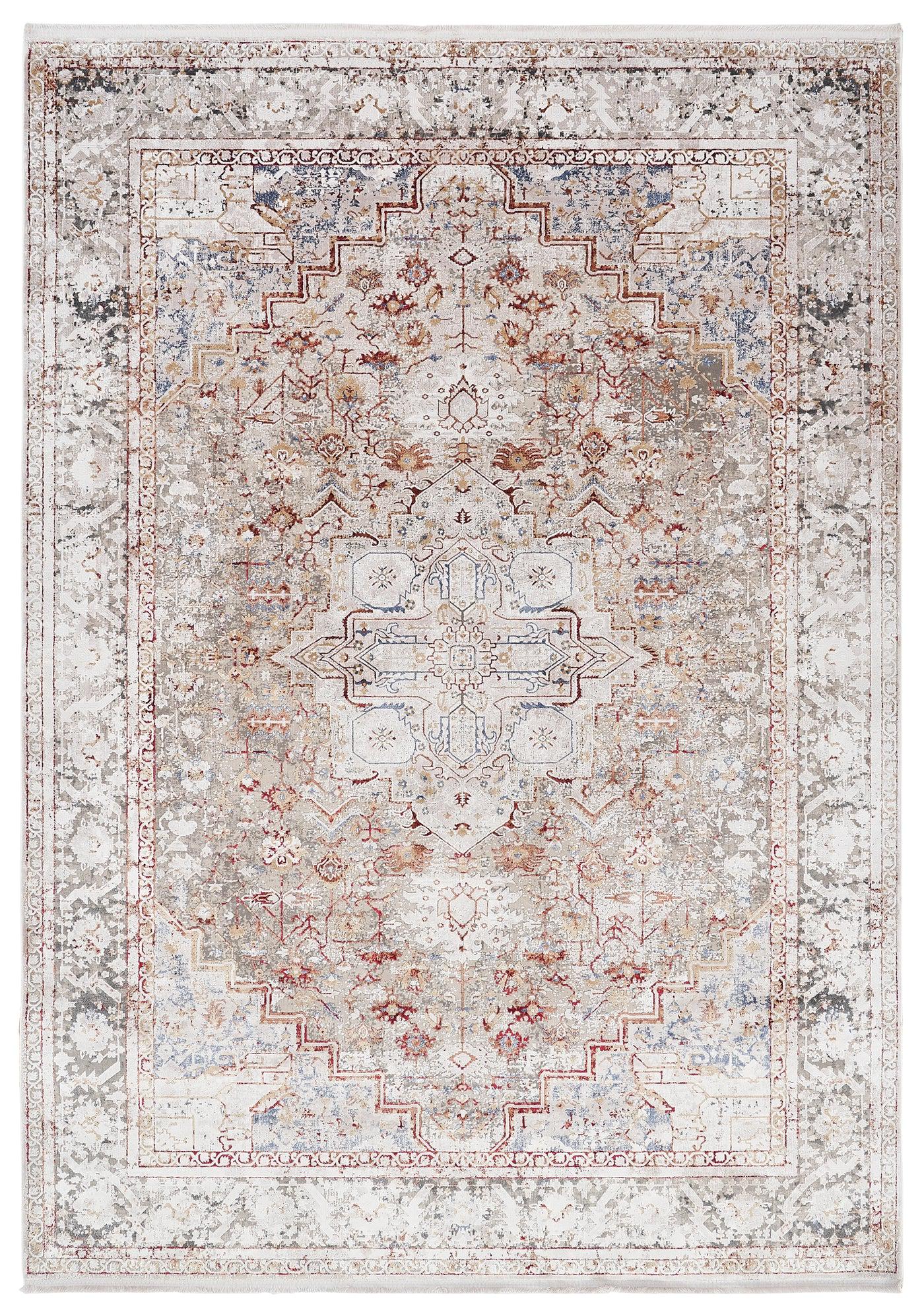 7x10 ft, Oriental Distressed Black Rug: Viscose yarn carpet with Fringes