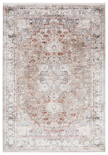 7x10 ft, Oriental Distressed Black Rug: Viscose yarn carpet with Fringes