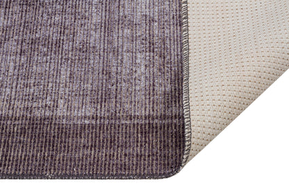 Gray Textured Geometric Carpet , Minimalist Scandi Home Decor, Neutral Living Room Rug. 5x7 ft