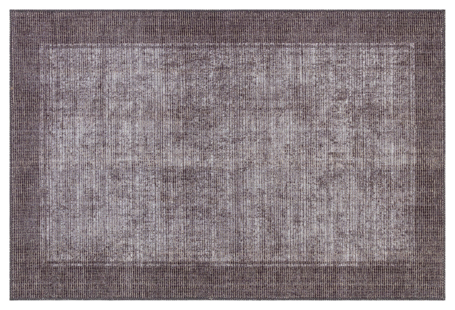 Gray Textured Geometric Carpet , Minimalist Scandi Home Decor, Neutral Living Room Rug. 5x7 ft