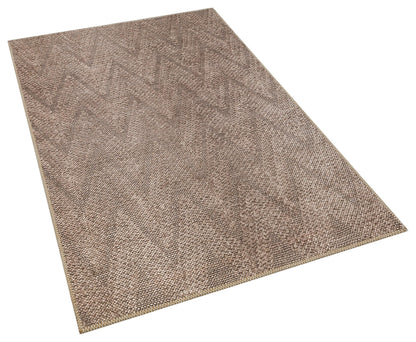 Distressed Bronze Boho Area Rug, Washable Vintage Farmhouse Carpet