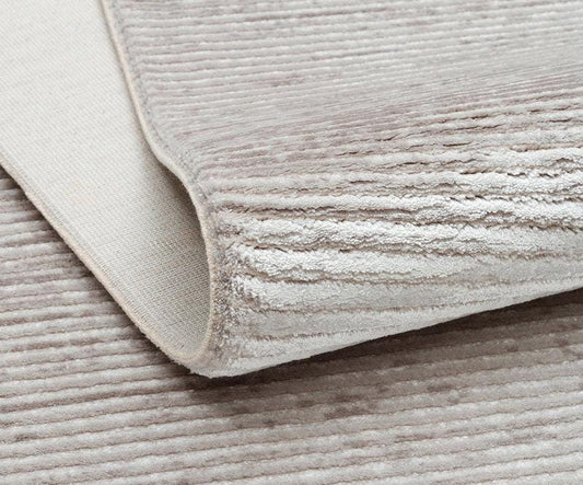 Custom Abstract Runner Rug, Minimalist Distressed Cream Beige Hallway, Washable Narrow Rug