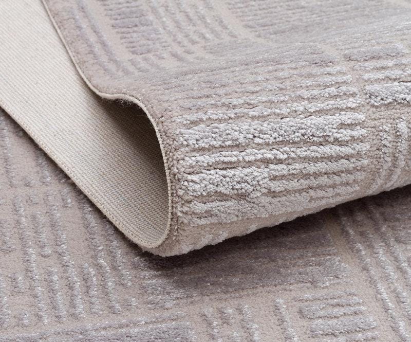 Custom Abstract Runner Rug, Minimalist Distressed Gray Hallway, Washable Narrow Rug