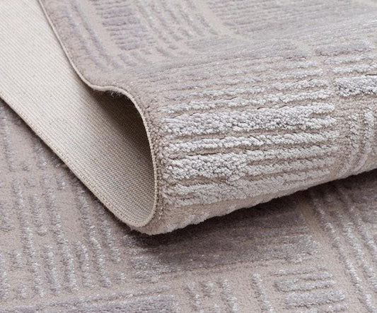 Custom Abstract Runner Rug, Minimalist Distressed Gray Hallway, Washable Narrow Rug