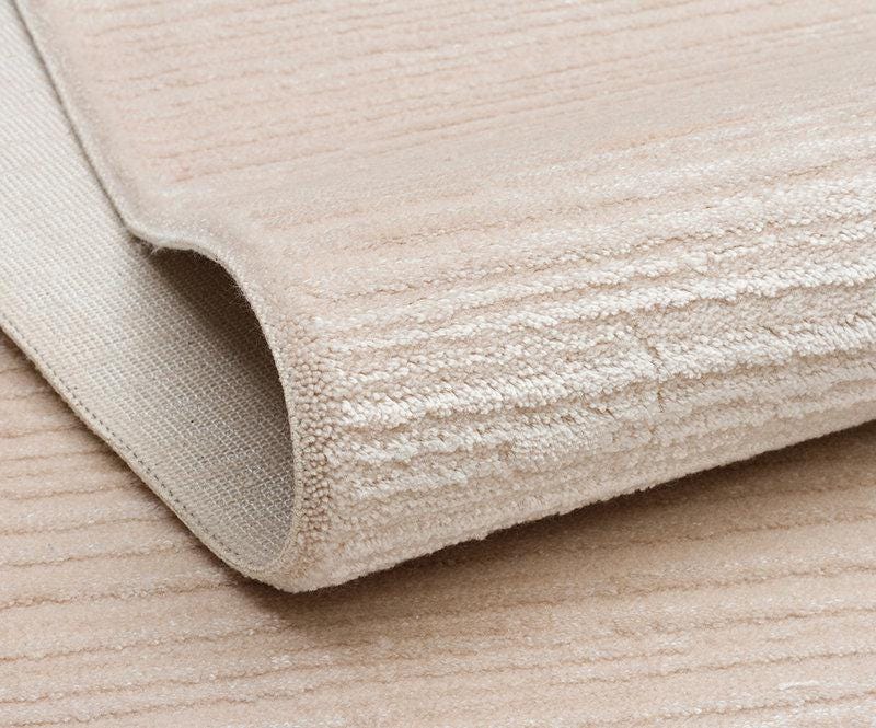 Custom Abstract Runner Rug, Minimalist Distressed Cream Beige Hallway, Washable Narrow Rug