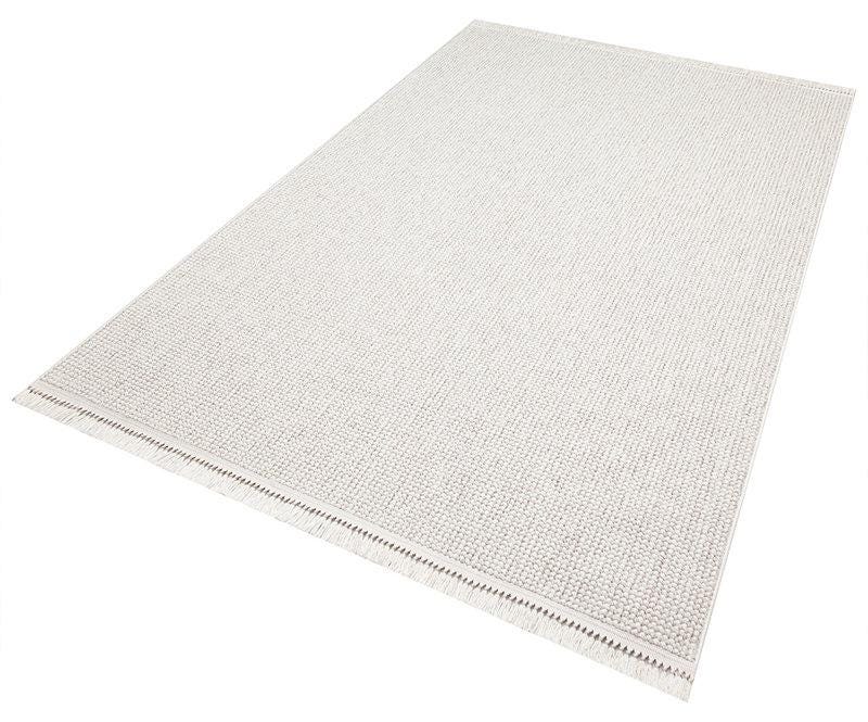 Custom Textured Runner Rug, Neutral Boho Hallway Area Rug, Hand-Woven Fringe Entryway Carpet