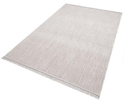 Custom Textured Runner Rug, Neutral Boho Fringe Area Rug, Modern Entryway Decor