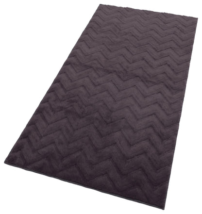 Gray Soft Fur Rug: Soft Washable Plush Carpet