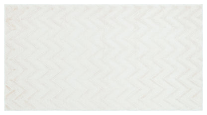 Cream Soft Fur Rug: Soft Washable Plush Carpet