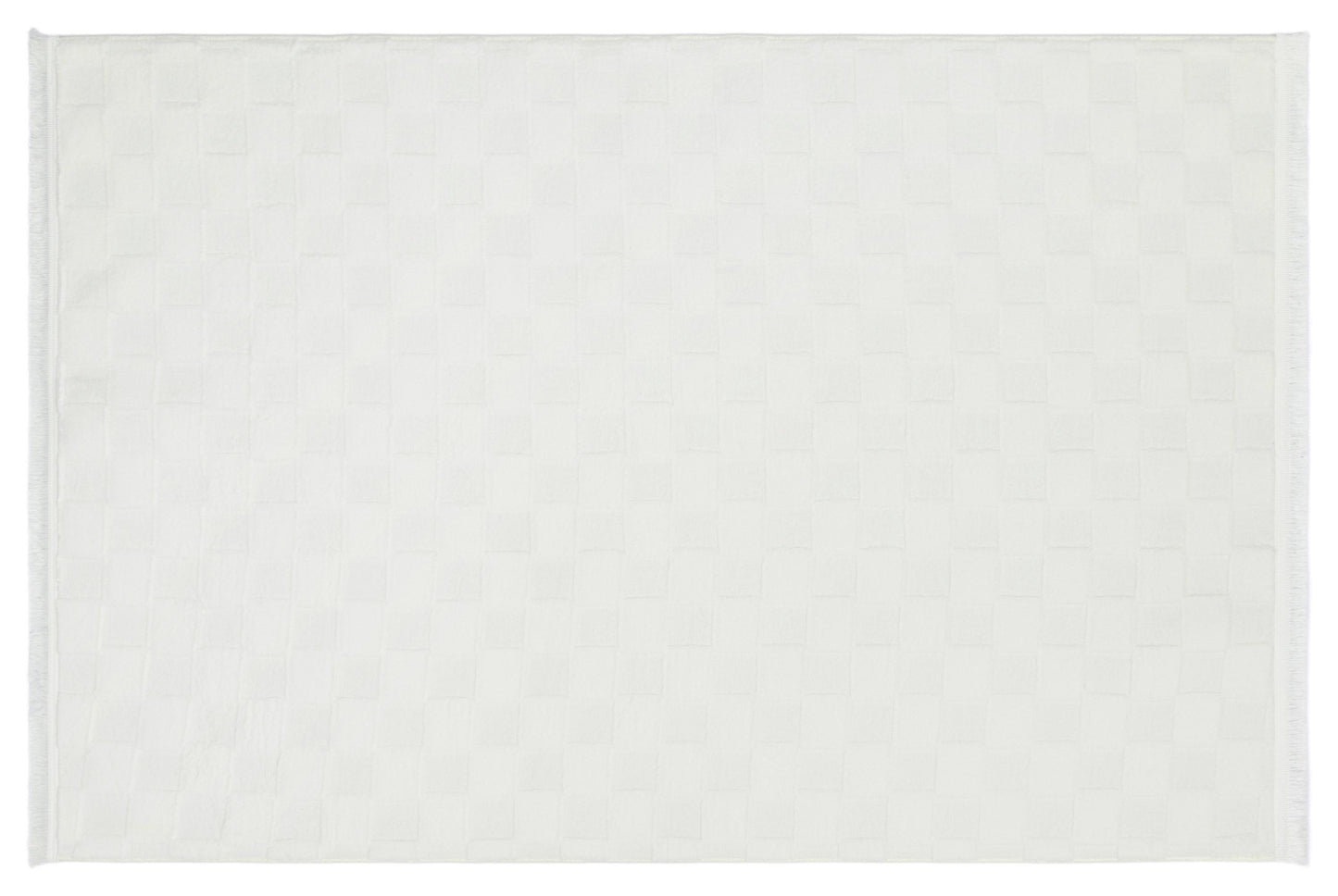 Cream Soft Fur Rug: Soft Washable Plush Carpet