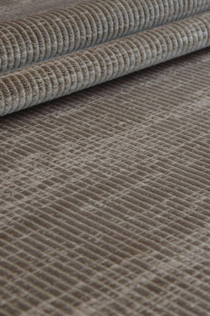 Modern Textured Rug – Distressed Marsala Runner, Woven Floor Carpet