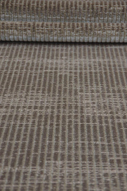 Modern Textured Rug – Distressed Marsala Runner, Woven Floor Carpet