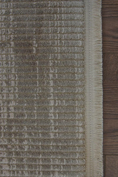 Modern Textured Rug – Distressed Marsala Runner, Woven Floor Carpet
