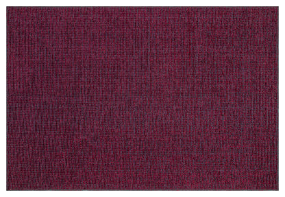 Red Cotton Turkish Rug, Modern Washable Carpet