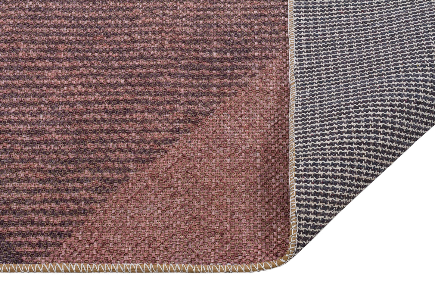 Distressed Bronze Boho Area Rug, Washable Vintage Farmhouse Carpet