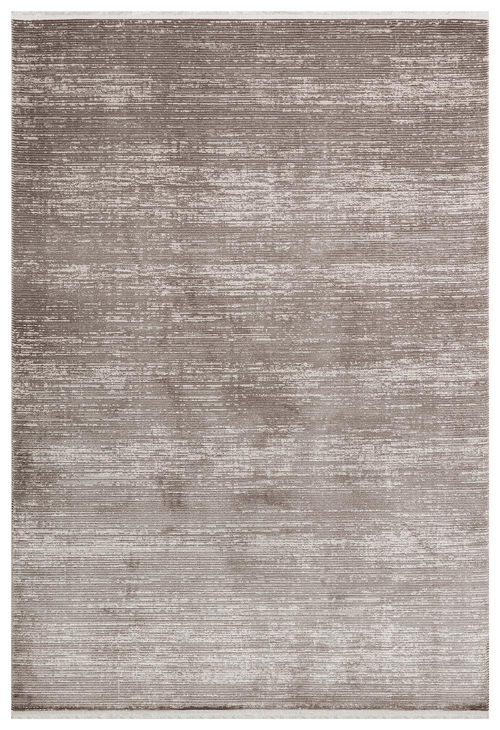 Modern Abstract Runner, Distressed Brown Hallway Runner, Washable Narrow Rug