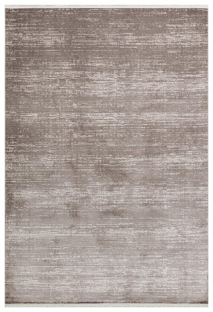 Modern Abstract Runner, Distressed Brown Hallway Runner, Washable Narrow Rug