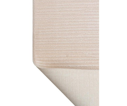 Custom Abstract Runner Rug, Minimalist Distressed Cream Beige Hallway, Washable Narrow Rug