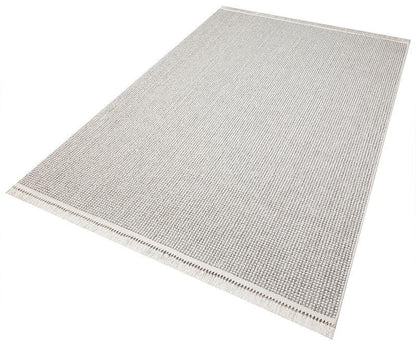 Custom Textured Runner Rug, Neutral Cream Grey, Modern Boho Hallway Entryway Home Decor