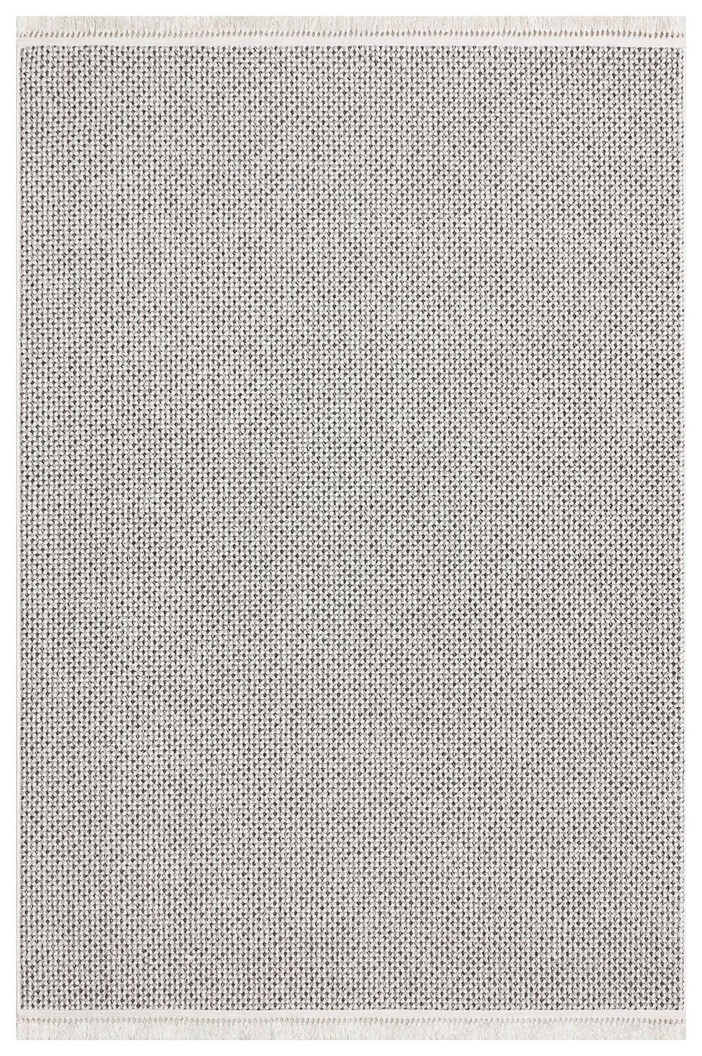 Custom Textured Runner Rug, Neutral Boho Hallway Area Rug, Hand-Woven Fringe Entryway Decor
