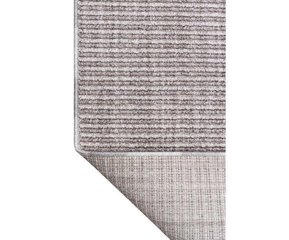 Custom Textured Runner Rug, Neutral Boho Hallway Area Rug, Hand-Woven Fringe Entryway Home Decor