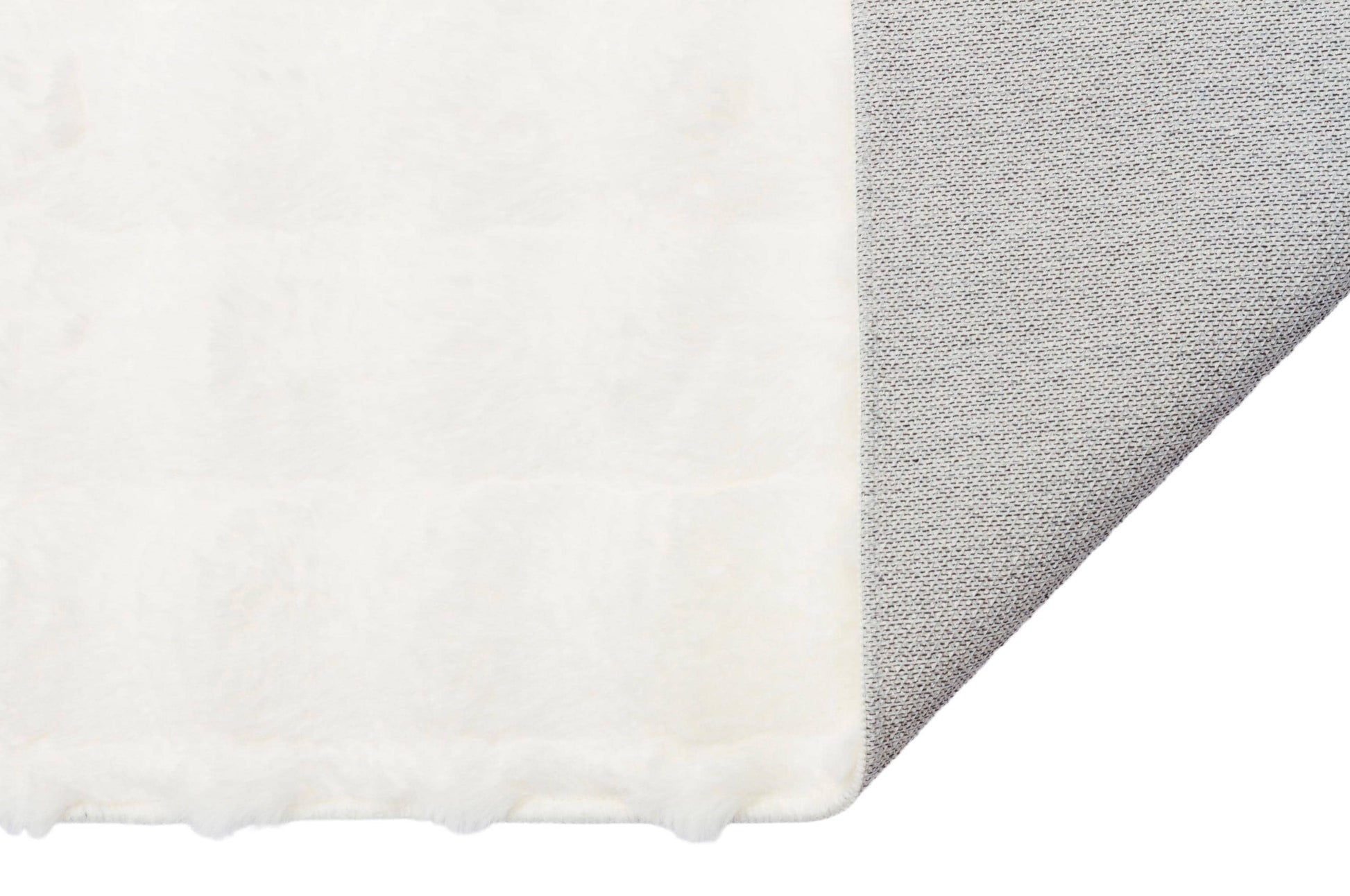 Cream Soft Fur Rug: Soft Washable Plush Carpet
