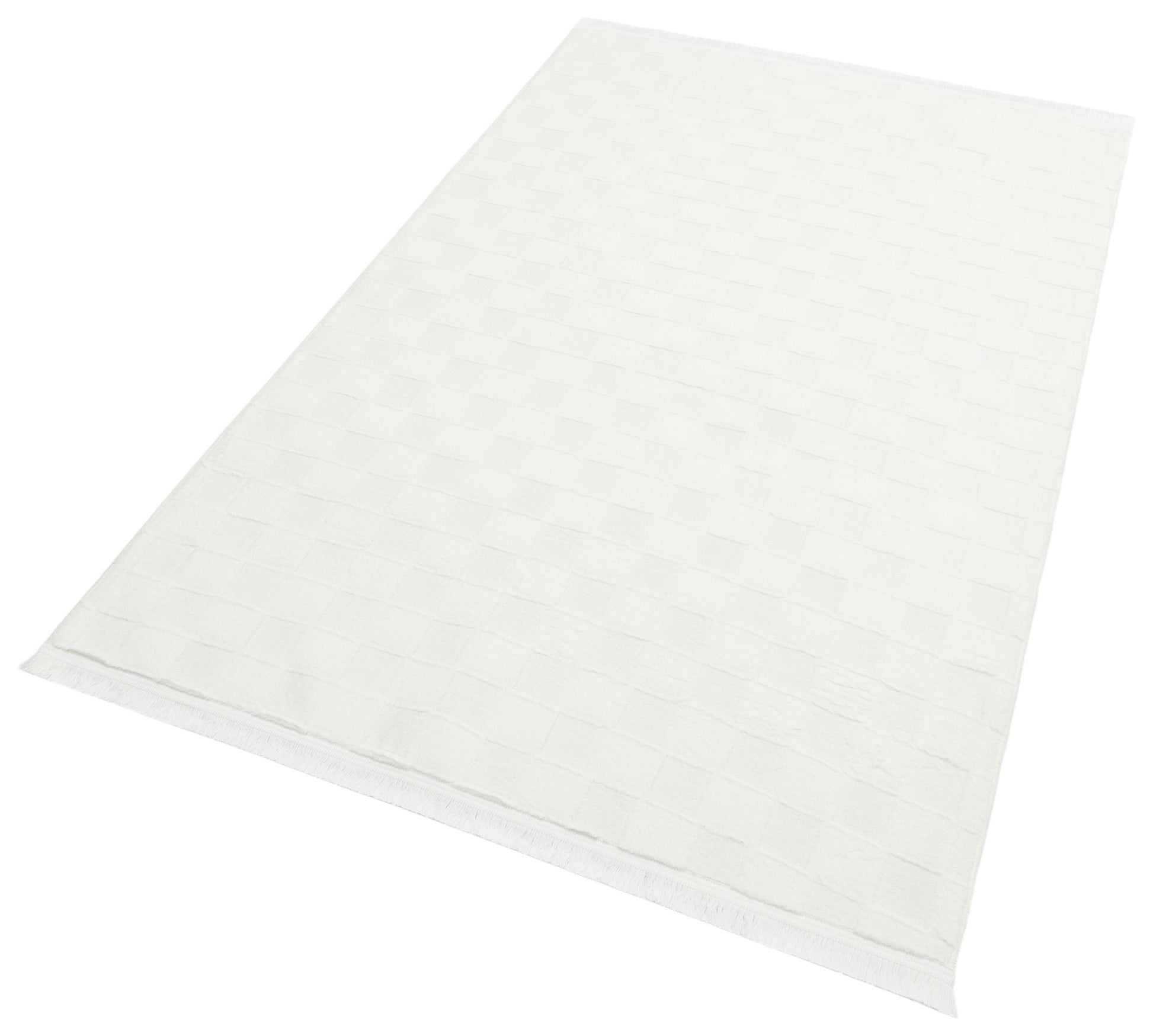 Cream Soft Fur Rug: Soft Washable Plush Carpet