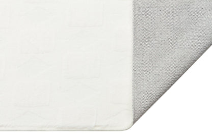 Cream Soft Fur Rug: Soft Washable Plush Carpet