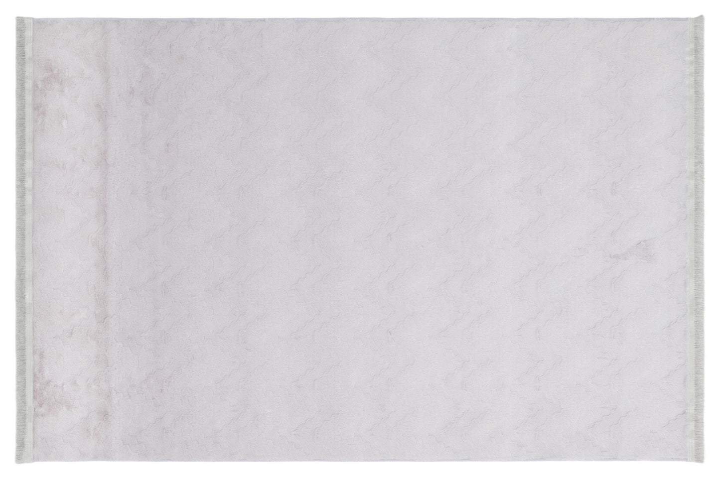 Silver Soft Fur Rug: Soft Washable Plush Carpet