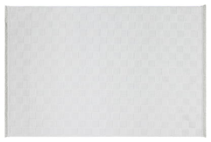Silver Soft Fur Rug: Soft Washable Plush Carpet